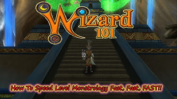 Wizard101 Test Realm How To Speed Level Monstrology Fast, Fast, Fast