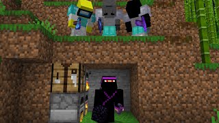 Minecraft Speedrunner VS 3 Hunters GRAND FINALE