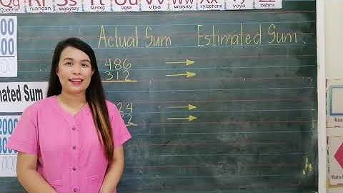 Estimating Sums of 3- to 4- Digit Addends