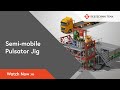 Semimobile pulsator jig