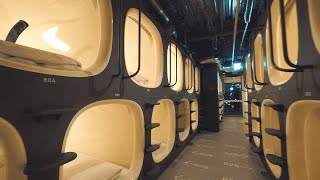 $40 Per Night! Staying At An Inexpensive Yet Luxurious Capsule Hotel