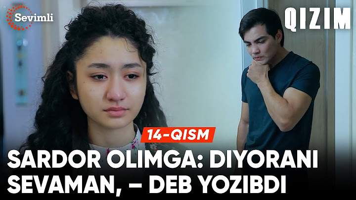 Qizim 14-qism | Anons | Sardor Olimga: Diyorani sevaman, – deb yozibdi