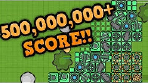 zombs.io INSANE 500 MILLION+ HIGH SCORE!!