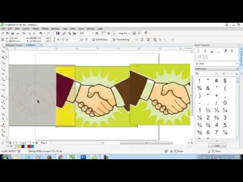 Cara Menjiplak Gambar/Logo dengan Cepat lewat Corel Draw :)