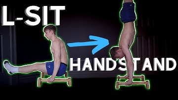 How to L-Sit to Handstand Press | EASY | All Progressions