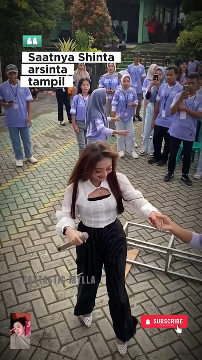 Saatnya Shinta arsinta tampil #dangdut #orkesdangdutjalanan #beranda