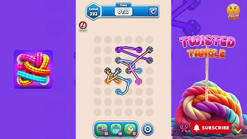 Twisted Tangle - Level 393 - Gameplay walkthrough