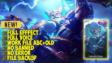 Script Skin Franco Epic Valhalla Ruler Patch Yve Terbaru 2021!! (Full Effect + Backup)