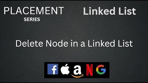Delete Node in a Linked List | Python
