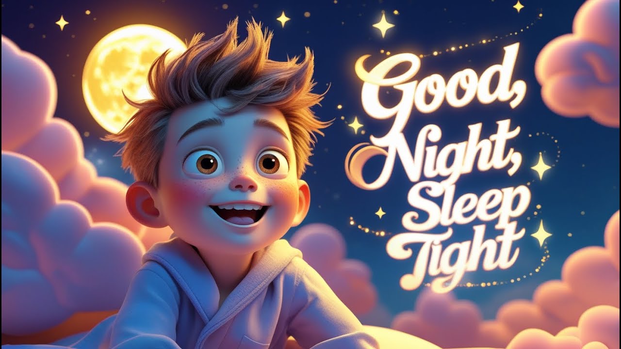 Good Night, Sleep Tight 🌙 Gentle Bedtime Lullaby for Kids 