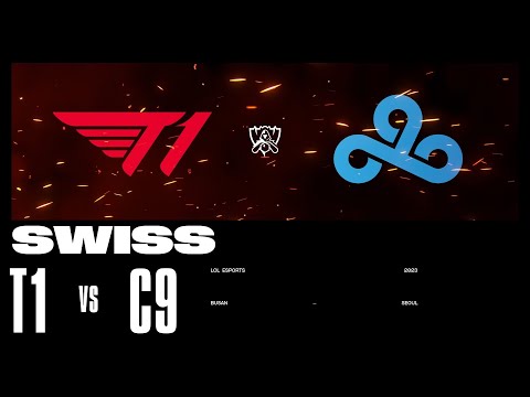 T1 vs. C9 - Game 1 | Swiss Stage | 2023 Worlds | T1 vs Cloud9 (2023)