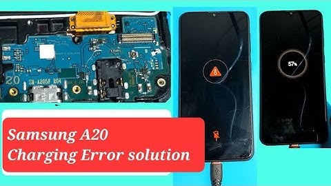 Samsung A20 Charging Error 100 % (Low temperature solution)#mobilerepairing #samsungrepair