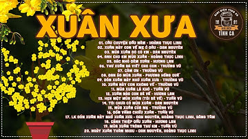 NHẠC XUÂN 2024 - NHẠC TẾT 2024 THỜI XƯA - 20 BÀI NHẠC XUÂN XƯA CHỌN LỌC HAY NHẤT