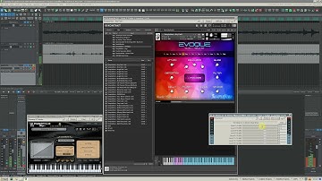 Layering the guitar track with virtual instruments in Reaper