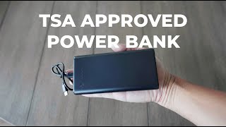 Can you bring power banks on a plane? TSA-approved power bank you can bring on a plane