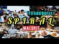 AMAZING SPIRAL BUFFET! PUNO NG SURPRESA! WATCH ' TIL END! SOFITEL HOTEL SIGHTSEEING TOUR.