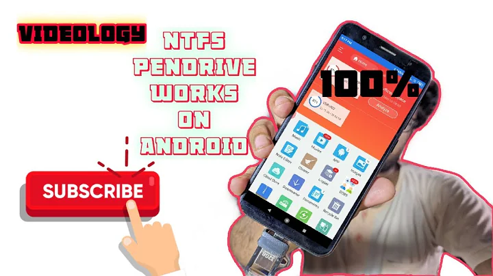 How To Use NTFS Format Pendrive In ANDROID  ||VIDEOLOGY||