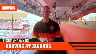 Browns at Jaguars Postgame Analysis | Cleveland Browns