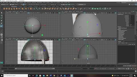 Modeling a Viking Helmet in Maya