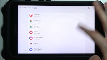 How to Enable Unknown Sources on SAMSUNG Galaxy Tab Active 2 - Allow Apps Installation