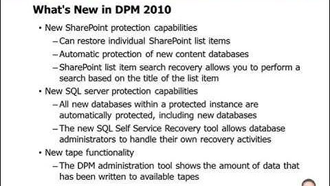 Data Protection Manager - Course - part 1