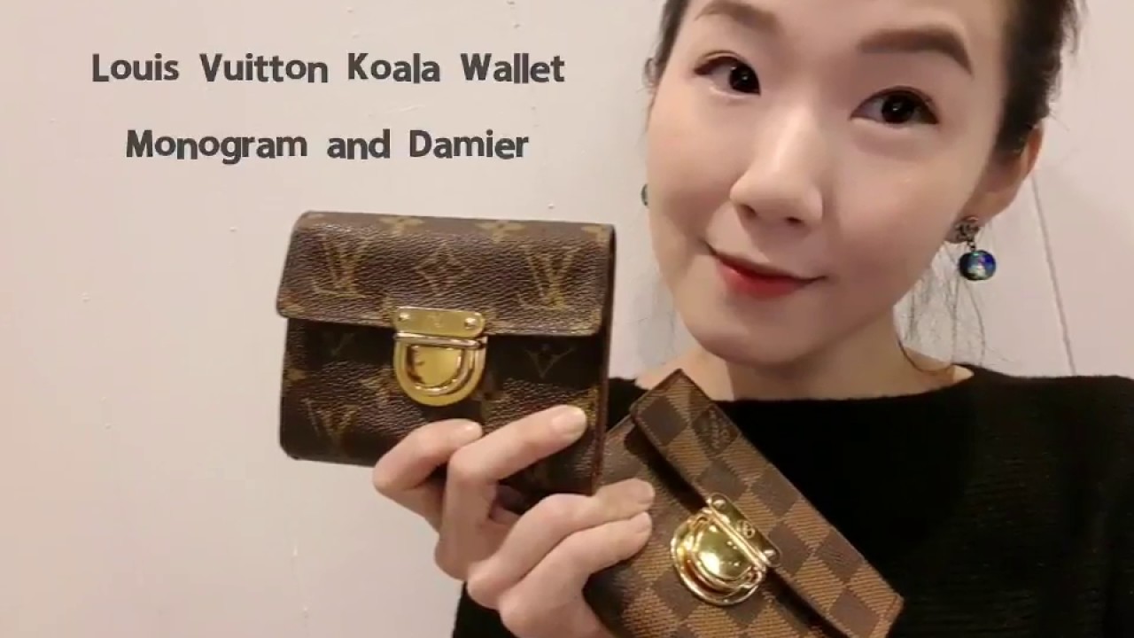 รีวิว Louis Vuitton Koala Wallet Monogram and Damier - White Brandname  Review 