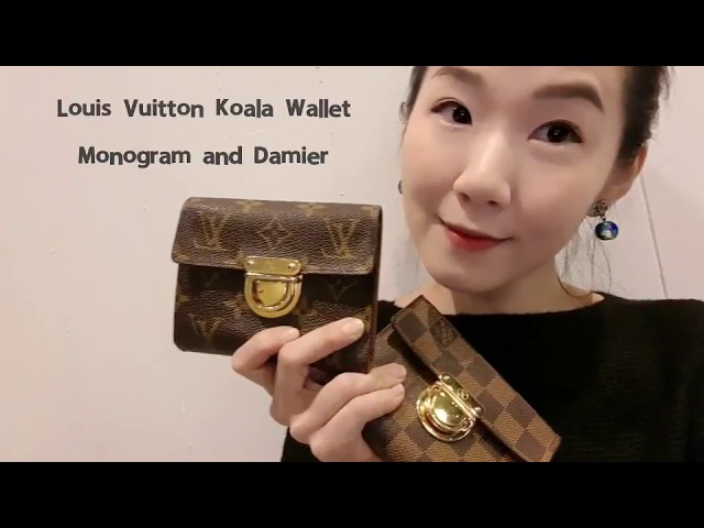รีวิว Louis Vuitton Koala Wallet Monogram and Damier - White Brandname  Review 
