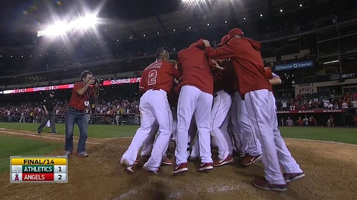 Cowgill wins it in 14th with walk-off homer