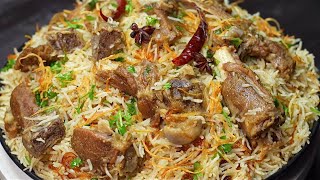 Best Degi Yakhni Pulao Banane Ki Asaan Recipe | Eid Special Degi Mutton Pulao | White Mutton Pulao