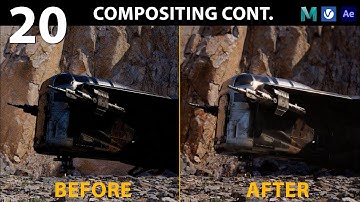 Compositing Continued & Maya Fixes — Razor Crest VFX Lecture 20