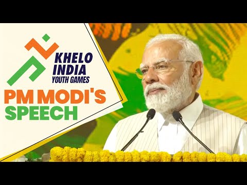 PM Modi addresses the opening ceremony of the Khelo India Youth Games in Chennai, Tamil Nadu