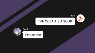 The Ocean Is A Soup Twisted Wonderland Text Nrc 1St Years