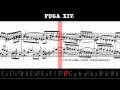 Bach: The Well Tempered Clavier - Book 1 (Scrolling)