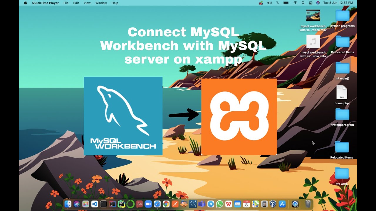 Connect Mysql Workbench with Xampp in Mac Os Big Sur