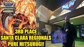 Yu-Gi-Oh! 3rd Place Santa Clara Regional PURE MITSURUGI Deck Profile! |Thaddeus Bingham