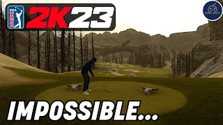 NEW IMPOSSIBLE COURSE in PGA TOUR 2K23!