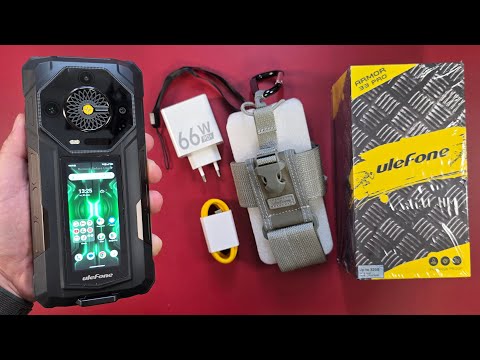 2 Экрана, громкий динамик и батарея 25500 мАч это Ulefone Armor 33 Pro