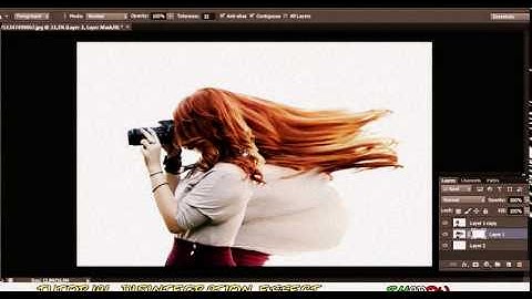 Photoshop CS6 Tutorial Disintegration Effect