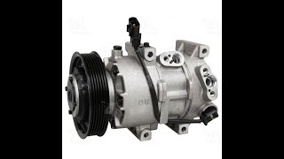 How to replace a A/C compressor on a 2014 Hyundai Accent