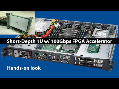 Supermicro SYS-1019P-FHN2T with Intel PAC 3000 Accelerator 5G ORAN Server