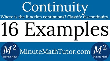 Continuity | 16 Examples