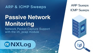 Passive Network Monitoring - Part 2: ARP & ICMP Sweeps
