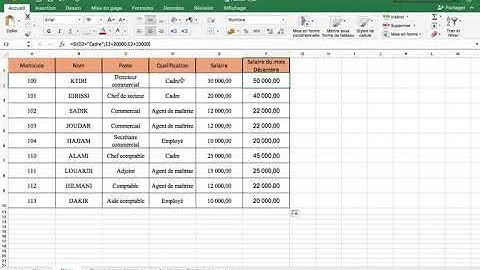 Informatique de gestion S4  Excel  Fonctions SI et SI imbriqué Pr  Khalid BALAR