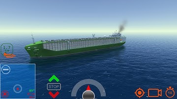 This is the New Ship - Ship Handling Simulator - Ship Mooring 3D