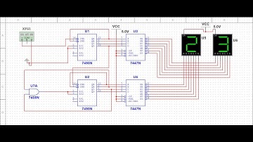 One Minute Timer Using BCD to 7 Segment Decoder  I  DLC Project Presentation I Spring 2021-2022