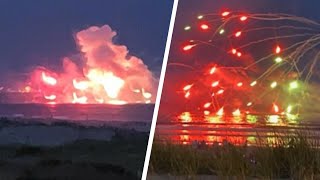 Accident Causes Explosive Mishap Down the Shore