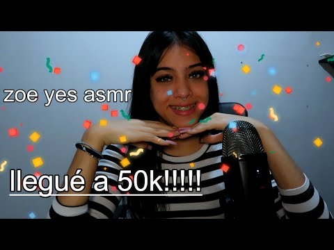 asmr especial 50k y sorpresitas!!