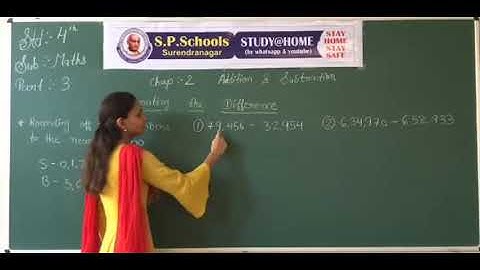 STD 4 CBSE | MATHS LEC 6 | S P SCHOOL SURENDRANAGAR