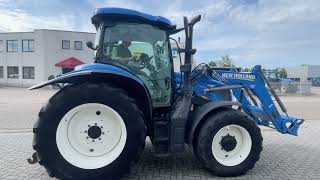 New Holland T6.140 AC met NH voorlader 760TL