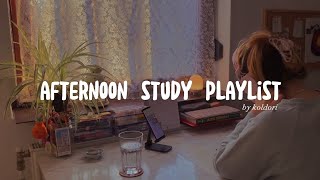golden hour playlist🌅 *no mid-ads* 1 hour real time study & work with me🌿